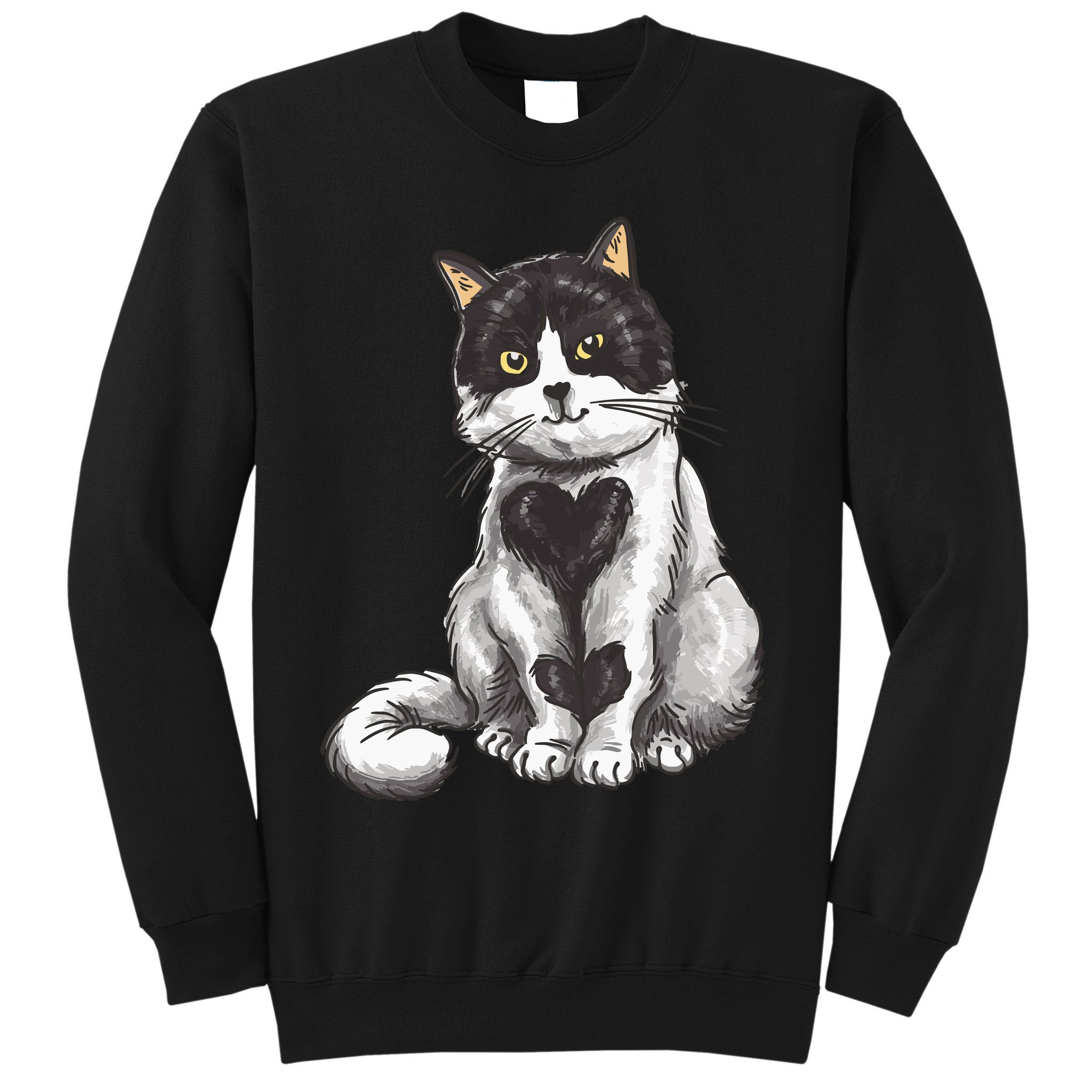 Cat Heart Cute Sweatshirt