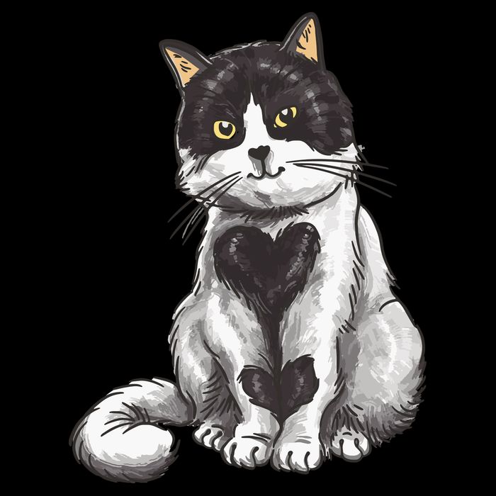 Cat Heart Cute Impact Tech Backpack
