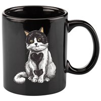 Cat Heart Cute 11oz C Handle Ceramic Mug