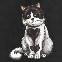 Cat Heart Cute 25L Jumbo Tote