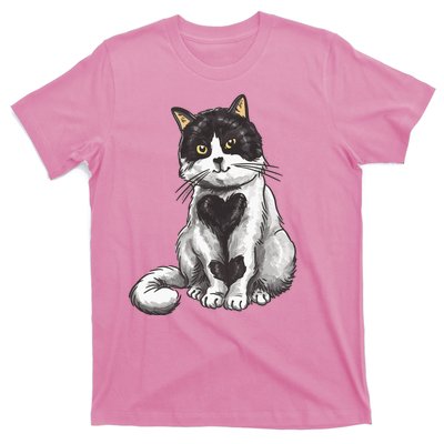 Cat Heart Cute T-Shirt