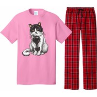 Cat Heart Cute Pajama Set