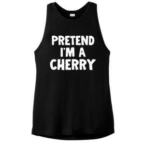 Cherrylicious Halloween Costume Fun Ladies PosiCharge Tri-Blend Wicking Tank