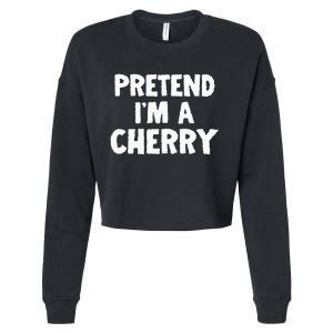 Cherrylicious Halloween Costume Fun Cropped Pullover Crew