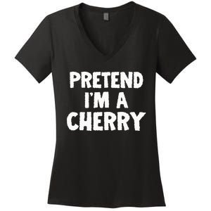 Cherrylicious Halloween Costume Fun Women's V-Neck T-Shirt