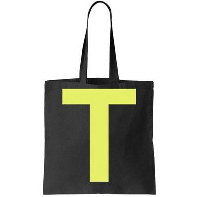 Chipmunk Halloween Carnival Group Costume Letter Tote Bag