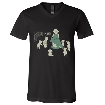 Charm Herd V-Neck T-Shirt