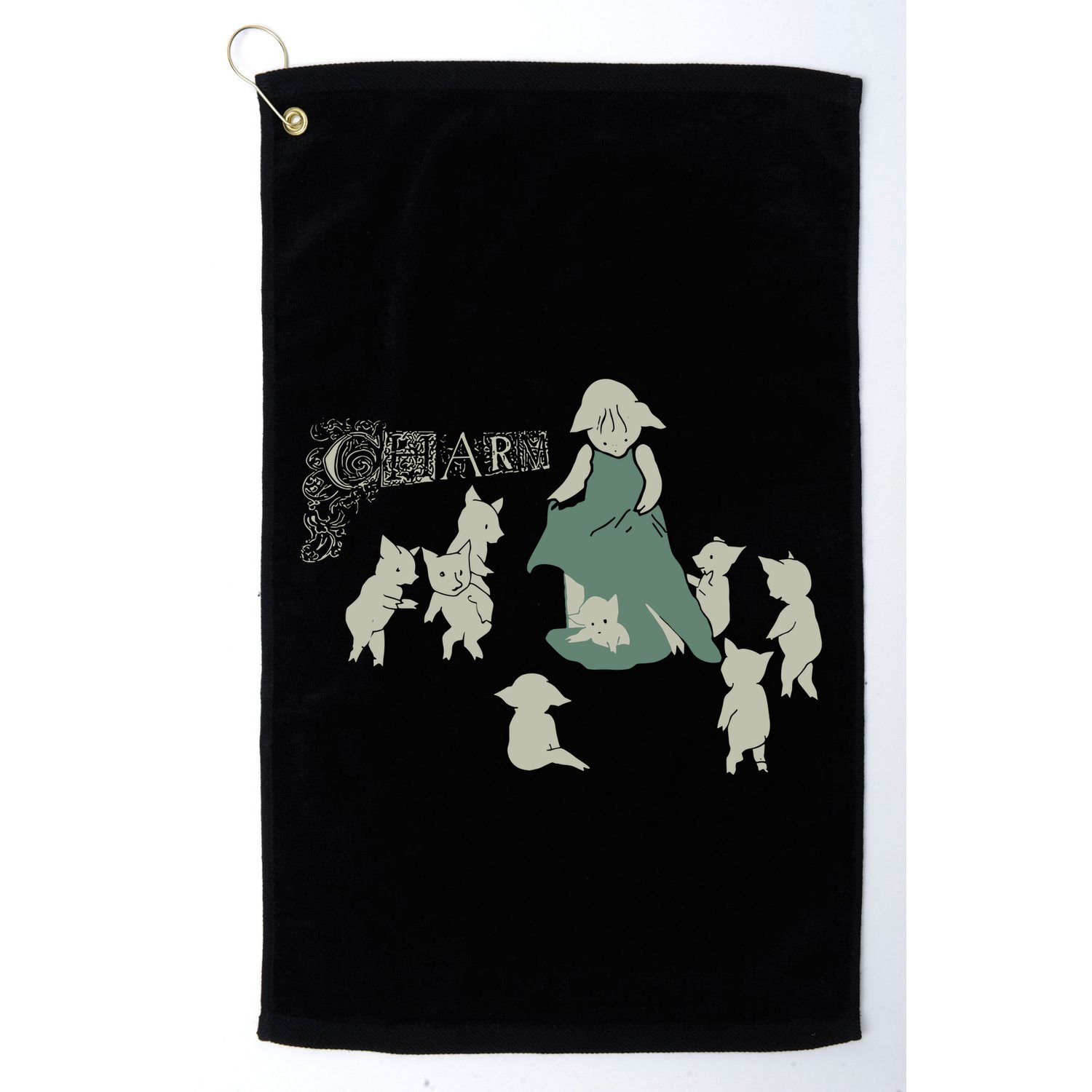 Charm Herd Golf Towel