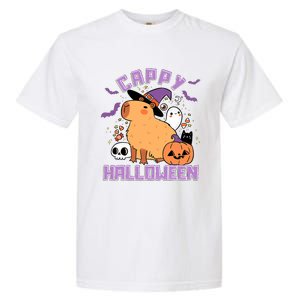 Cappy Halloween Cute Capybara Halloween Garment-Dyed Heavyweight T-Shirt