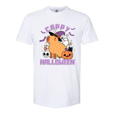 Cappy Halloween Cute Capybara Halloween Softstyle® CVC T-Shirt