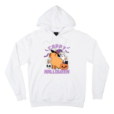 Cappy Halloween Cute Capybara Halloween Hoodie