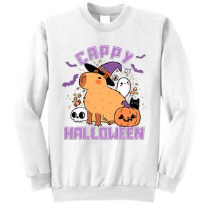 Cappy Halloween Cute Capybara Halloween Sweatshirt