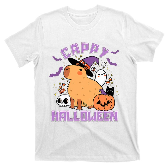 Cappy Halloween Cute Capybara Halloween T-Shirt