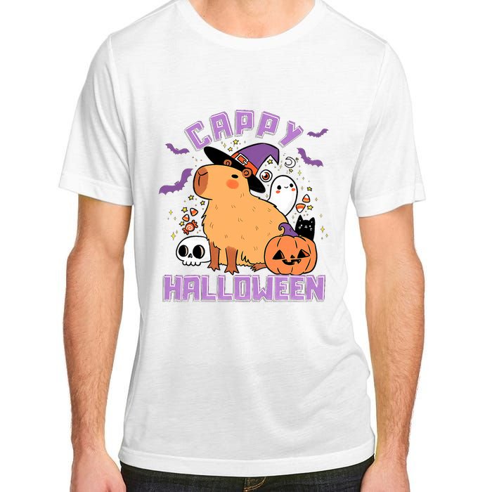 Cappy Halloween Cute Capybara Halloween Adult ChromaSoft Performance T-Shirt