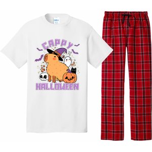 Cappy Halloween Cute Capybara Halloween Pajama Set