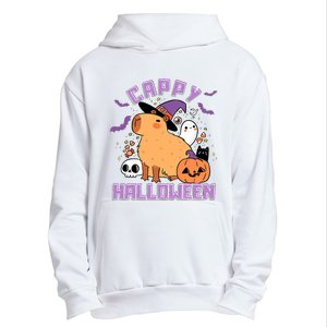 Cappy Halloween Cute Capybara Halloween Urban Pullover Hoodie