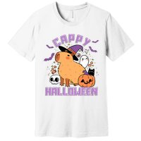 Cappy Halloween Cute Capybara Halloween Premium T-Shirt