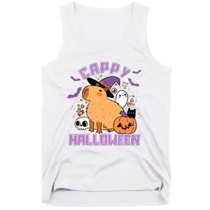 Cappy Halloween Cute Capybara Halloween Tank Top