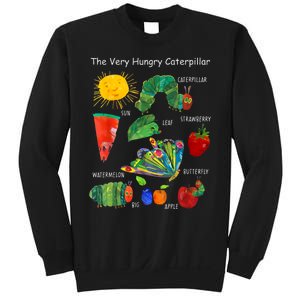 Cute Hungry Caterpillar Teacher Kindergarten Back To School Sweatshirt