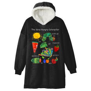 Cute Hungry Caterpillar Teacher Kindergarten Back To School Hooded Wearable Blanket