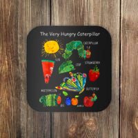 Cute Hungry Caterpillar Teacher Kindergarten Back To School Coaster