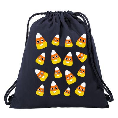 Cute Halloween Candy Corn Costume Candies Drawstring Bag