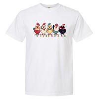 Christmas Holiday Cute Xmas Chicken Matching Team Holiday Garment-Dyed Heavyweight T-Shirt