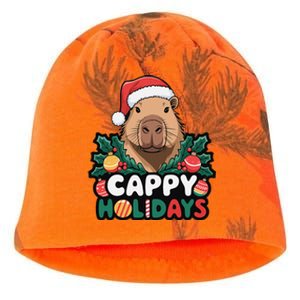 Cappy Holidays Capybara Christmas Kati - Camo Knit Beanie