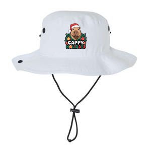 Cappy Holidays Capybara Christmas Legacy Cool Fit Booney Bucket Hat