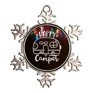 Cute Happy Camper graphics for wo or  Zip Hoodie Metallic Star Ornament