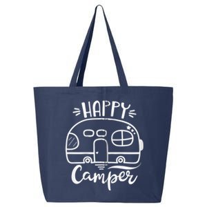 Cute Happy Camper graphics for wo or  Zip Hoodie 25L Jumbo Tote