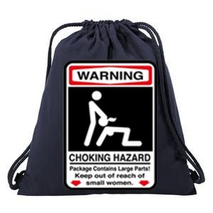 Choking Hazard Drawstring Bag