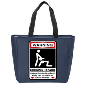 Choking Hazard Zip Tote Bag