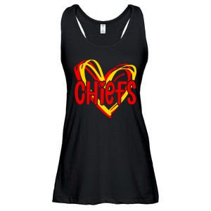 Chiefs Heart Ladies Essential Flowy Tank