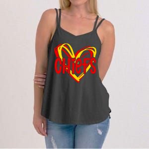 Chiefs Heart Women's Strappy Tank