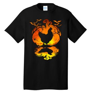 Chicken Halloween Costume Pumpkin Chicken Lovers Fall Season Tall T-Shirt