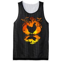 Chicken Halloween Costume Pumpkin Chicken Lovers Fall Season Mesh Reversible Basketball Jersey Tank