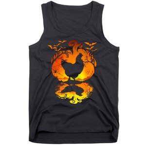 Chicken Halloween Costume Pumpkin Chicken Lovers Fall Season Tank Top