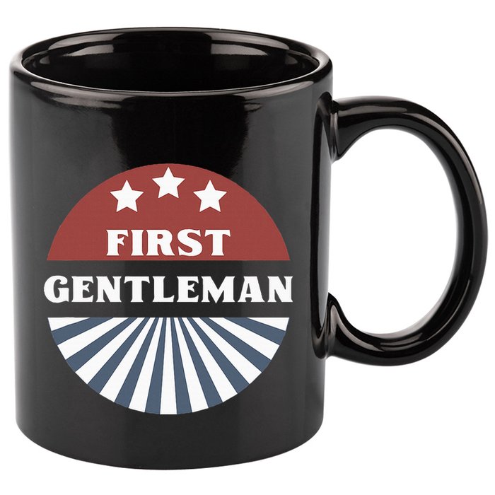 Couples Halloween Costume First Gentleman 11oz C Handle Ceramic Mug