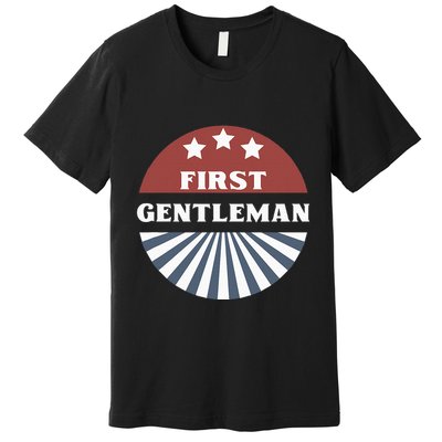 Couples Halloween Costume First Gentleman Premium T-Shirt