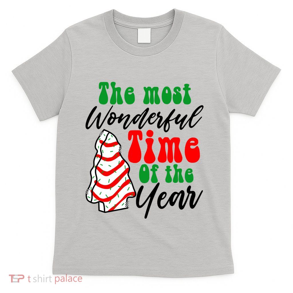Cute Holiday Christmas Xmas Wonderful Tree Merry Santa Humor T-Shirt