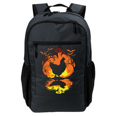 Chicken Halloween Costume Pumpkin Chicken Lovers Fall Season Daily Commute Backpack