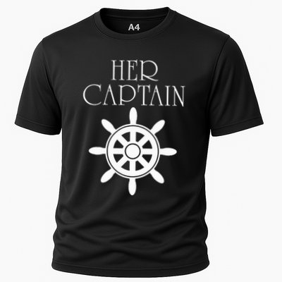 Cruise Her Captain His Anchor Couple Performance Shirt
