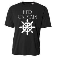 Cruise Her Captain His Anchor Couple Cooling Performance Crew T-Shirt