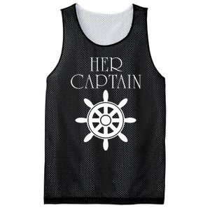 Cruise Her Captain His Anchor Couple Mesh Reversible Basketball Jersey Tank