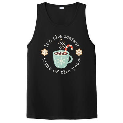 Christmas Hot Cocoa Snowflake Mug Coziest Time of the Year  PosiCharge Competitor Tank