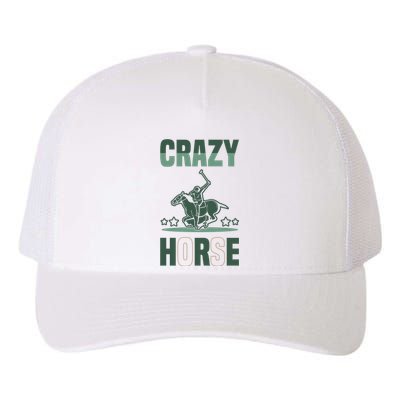 Crazy Horse Yupoong Adult 5-Panel Trucker Hat