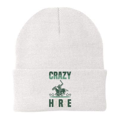 Crazy Horse Knit Cap Winter Beanie