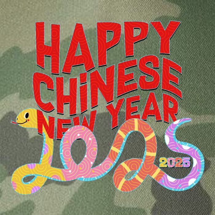 Cute Happy Chinese New Year 2025 Year Of The Snake Legacy Tie Dye Trucker Hat