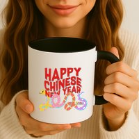 Cute Happy Chinese New Year 2025 Year Of The Snake Mug